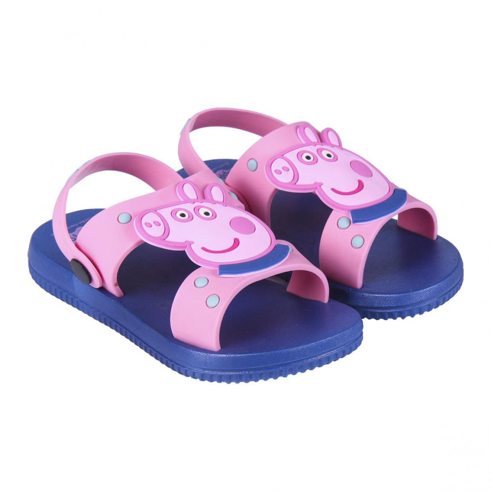 PEPPA PIG - sandals beach pvc, dark blue from wholesale and import