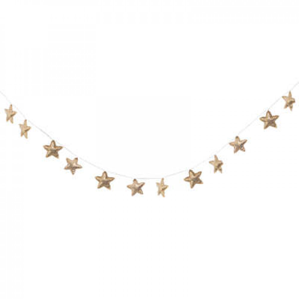 girlande 12 stars 230 cm, assorted colors from wholesale and import