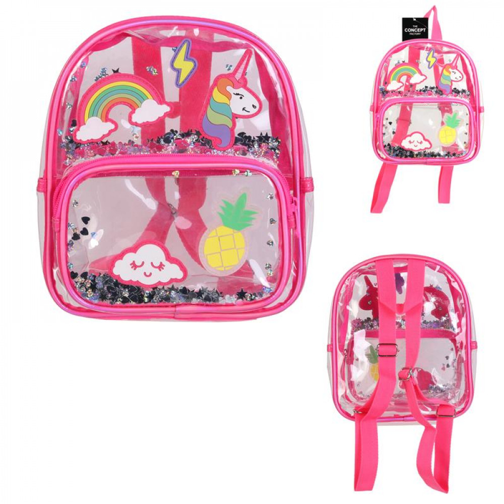 girly backpack with patch and sequin for kids from wholesale and import