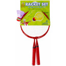racket with a meter + shuttlecock 52cm 6817 pouch 