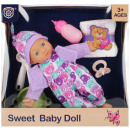 baby doll 32cm + accessories 34x32x9 mc window box