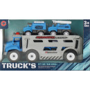 car police tow truck pull back + accessories 26x15