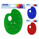 palette di vernice ovale di plastica borsa mixkol 