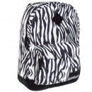 starpak backpack zebra pouch