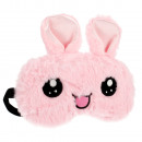 sleeping mask bunny pink starpak pouch