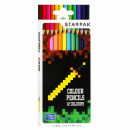 12 colors pencils / 180 pg starpak box