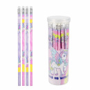 pencil with eraser hb unicorn starpak tuba