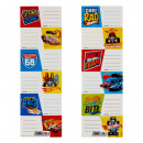 stickers for exercise book Hot Wheels starpak pb25