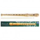 straight wooden flute 8 holes 1 starpak pud 1/70