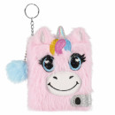 notebook keychain 70x95 unicorn plush starpak bag