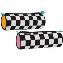 pencil case tube, 1 zipper, checkerboard D Starpak