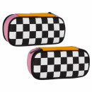 $ pencil case sasz oval 1 castle checkerboard star