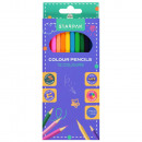 pencil crayons 12 colors school starpak pud