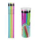 pencil with eraser hb trj starpak tube