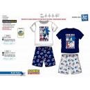 Sonic MODERN - kurzer Pyjama T-Shirt & sch 100