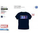 Marvel COMICS- T-Shirt Kurze Stulpe aus 100 % Baum