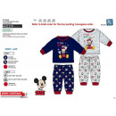 Mickey - langer Schlafanzug 100% Baumwolle