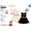 Minnie - 90% kurzärmeliges Kleid Polyester / 10%