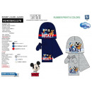 Mickey - 3-teiliges Set Schal & Handschuhe &am