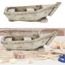 wholesale Decoration: Rowing boat, approx. 17x12x34cm