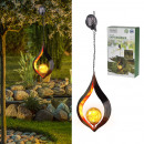 mayorista Jardin y Bricolage: Llama colgante de jardín con LED solar, altura apr