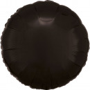 Standard 'Black' foil balloon round, packe