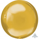 Orbz gold foil balloon packed 38 x 40 cm