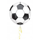 Orbz football foil balloon packed 38 x 40 cm