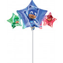Mini Shape 'PJ Masks' foil balloon, loose,
