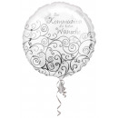 Standard 'Zur Kommunion' foil balloon roun