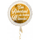 Standard ' Alles Gute retirement' foil bal
