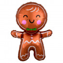 SuperShape Happy Gingerbread Man fóliás léggömb v
