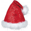 Santa hat with sequin