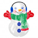 Junior Shape Adorable Snowman Foil Balloon Pack
