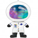 Supershape holographic iridescent astronaut slides