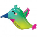 Junior Shape Colorful Hummingbird Foil Balloon ver
