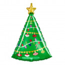 Standard shape festive Christmas foil balloon ve