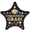 default Congratulations Grad Stars Foil Balloon v