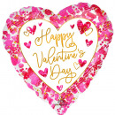 Jumbo Boldog Valentin-napot fólia lufi csomagolás