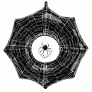 SuperShape Creepx Spider Web foil balloon wrapped