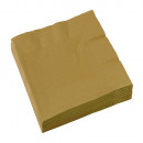 20 napkins gold 33 x 33 cm