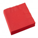 20 napkins apple red 33 x 33 cm