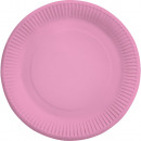 8th plate New Pink round paper 23 cm