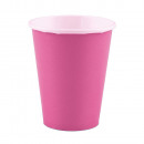 8 cups dark pink paper 250 ml