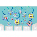 12 Swirl decoration Spongebob