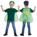 Children's cape set PJ Masks Gekko 4-8 years