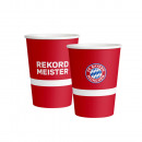 8 csésze FC Bayern München papír, 250 ml