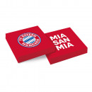 20 napkins FC Bayern Munich 33 x 33 cm