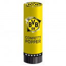 2 BVB Dortmund confetti poppers 4.4 x 15.2 cm