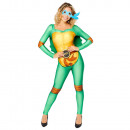 TMNT adult costume for women, size S